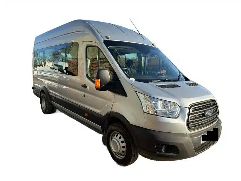 Modern 8 to 16 seater minibuses available for hire with driver in Leeds