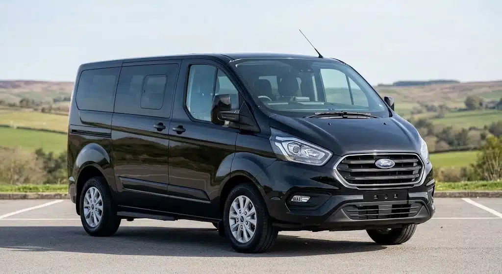 8 seater minibus hire with driver in Leeds